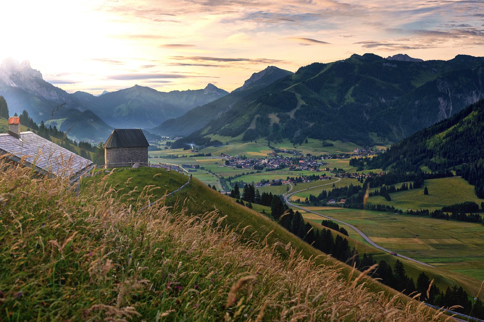 Mountain scenery