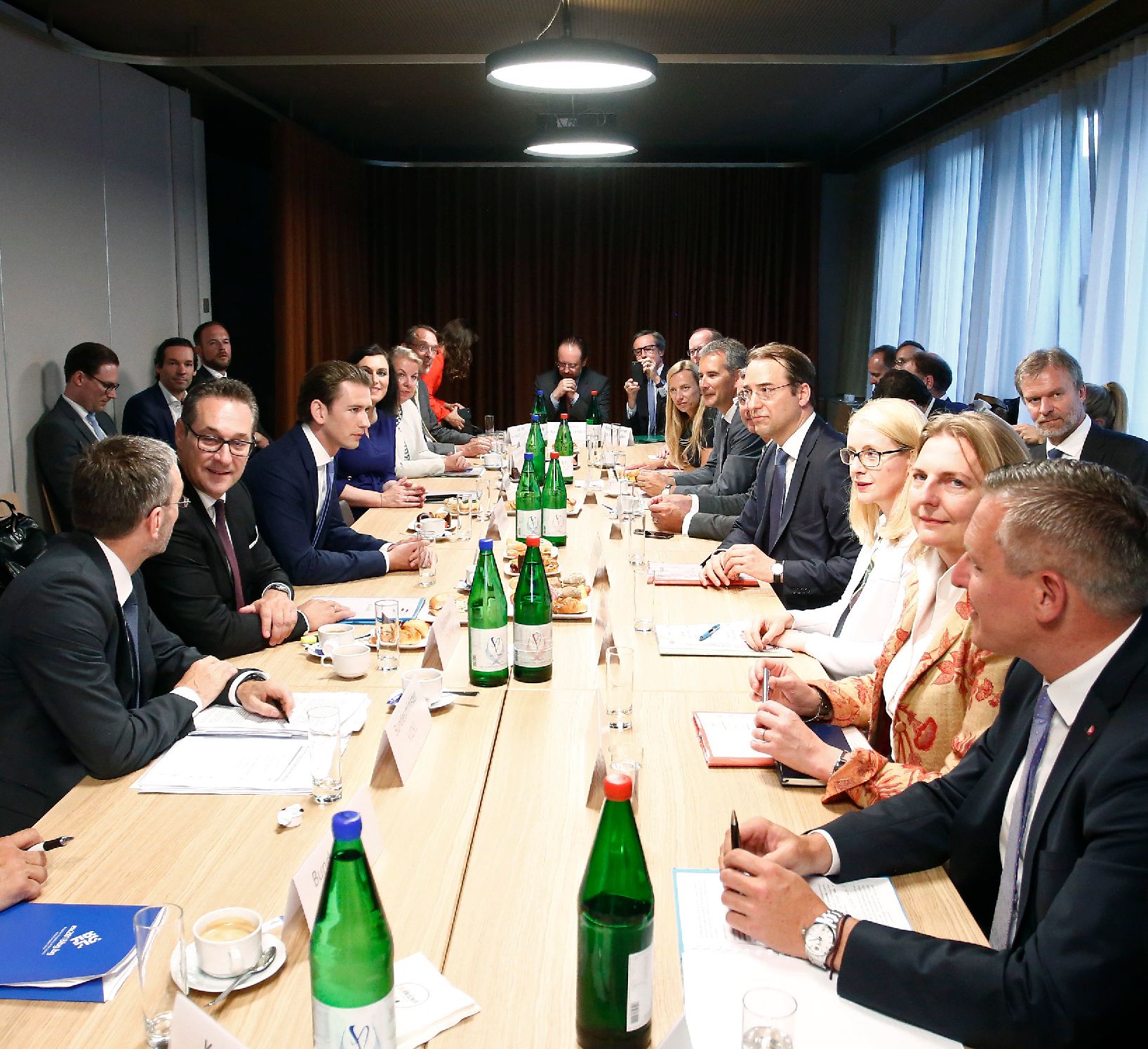 Meeting of the Austrian Council of Ministers in Brussels