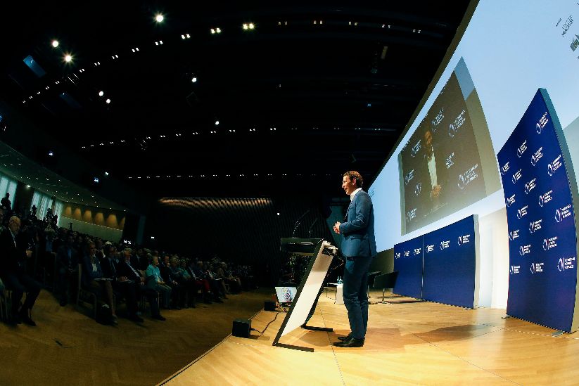 Rede des Bundeskanzlers Sebastian Kurz beim Europäischen Forum Alpbach