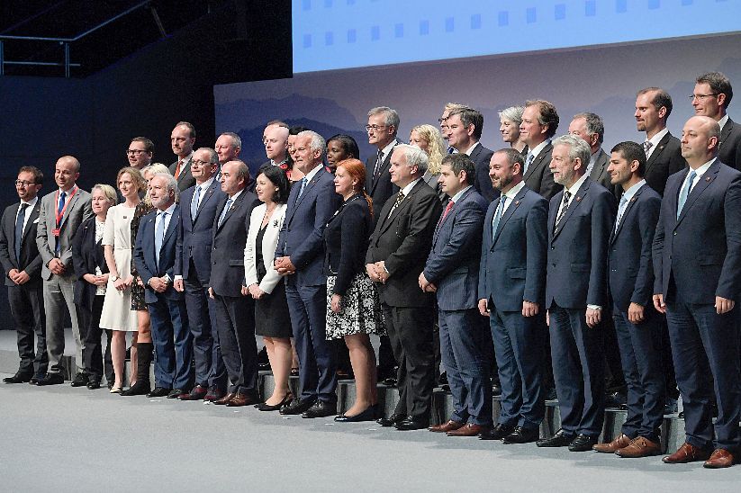 Informelle Tagung der Justizministerinnen und -minister der EU – Gruppenfoto