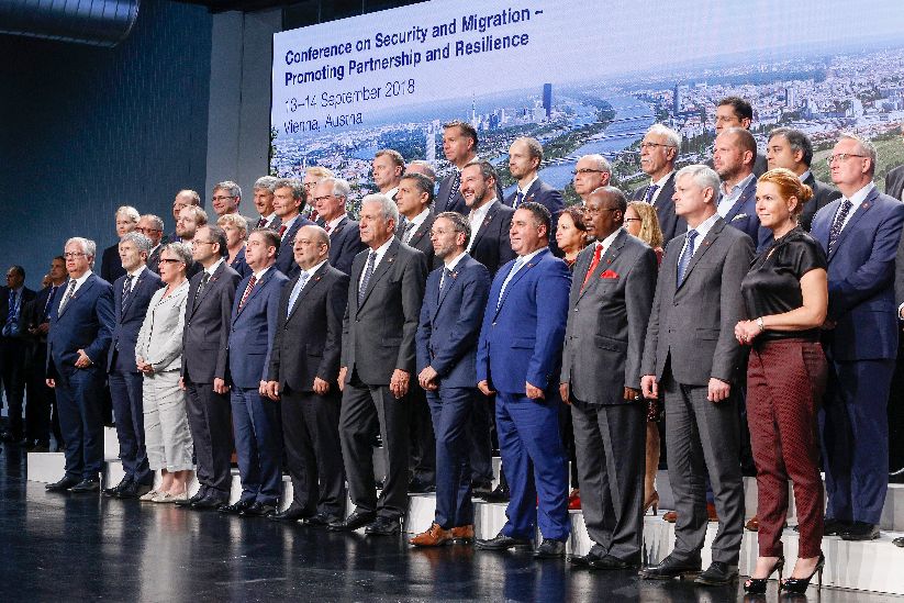 Conference on Security and Migration – Promoting Partnership and Resilience – Group photo